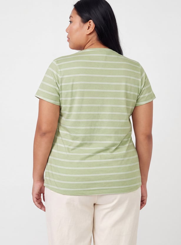 Women Striped T-shirt