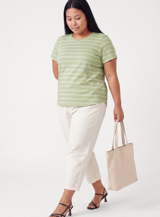 Women Striped T-shirt