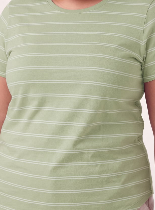 Women Striped T-shirt
