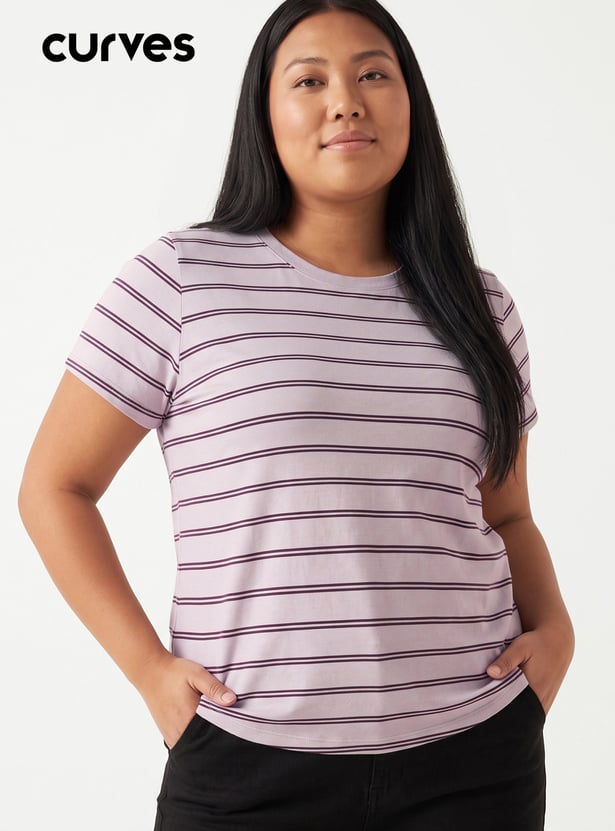 Women Striped T-shirt