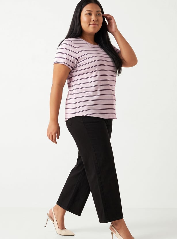 Women Striped T-shirt