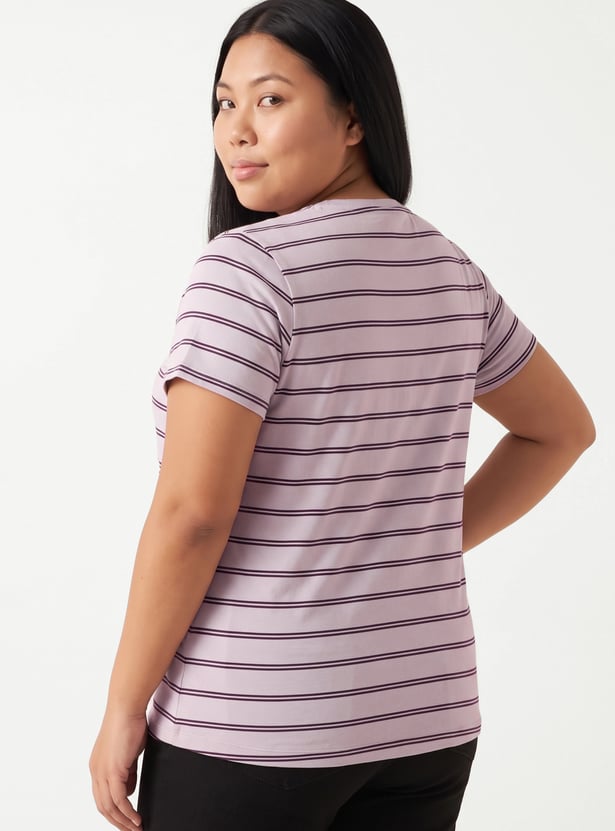 Women Striped T-shirt