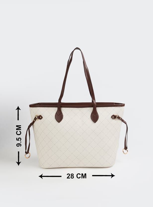 Women Diamond Printed Shoulder Bag