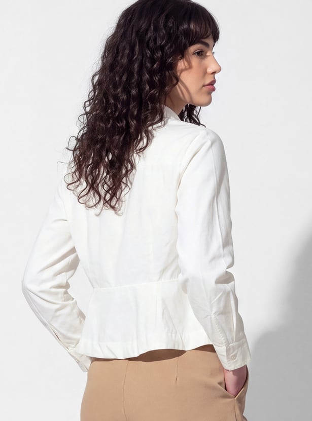 URB_N Women Peplum Shirt