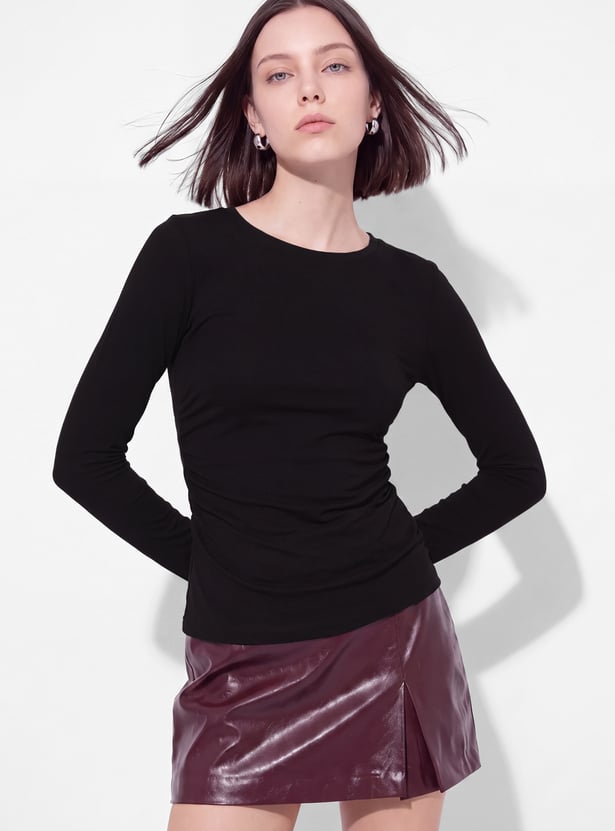 URB_N Women Ruched Top