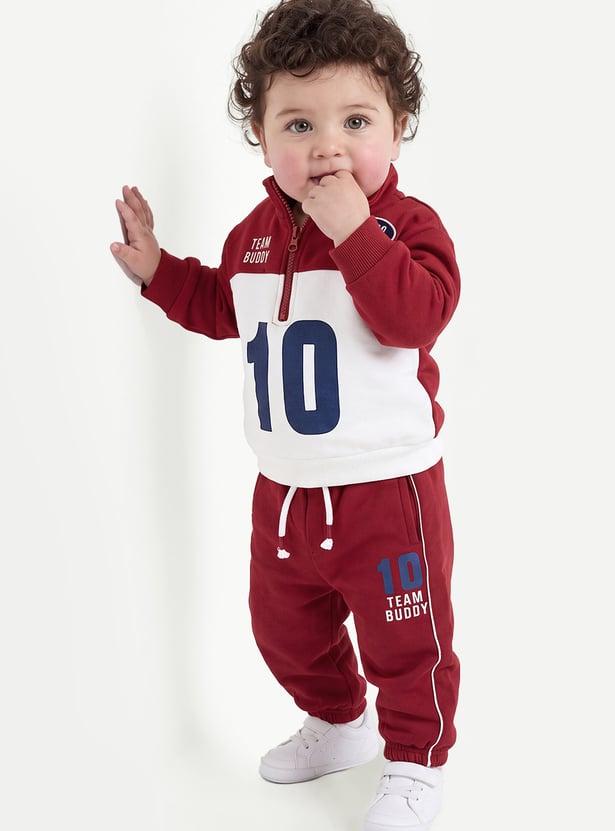 Boys Printed Joggers Set