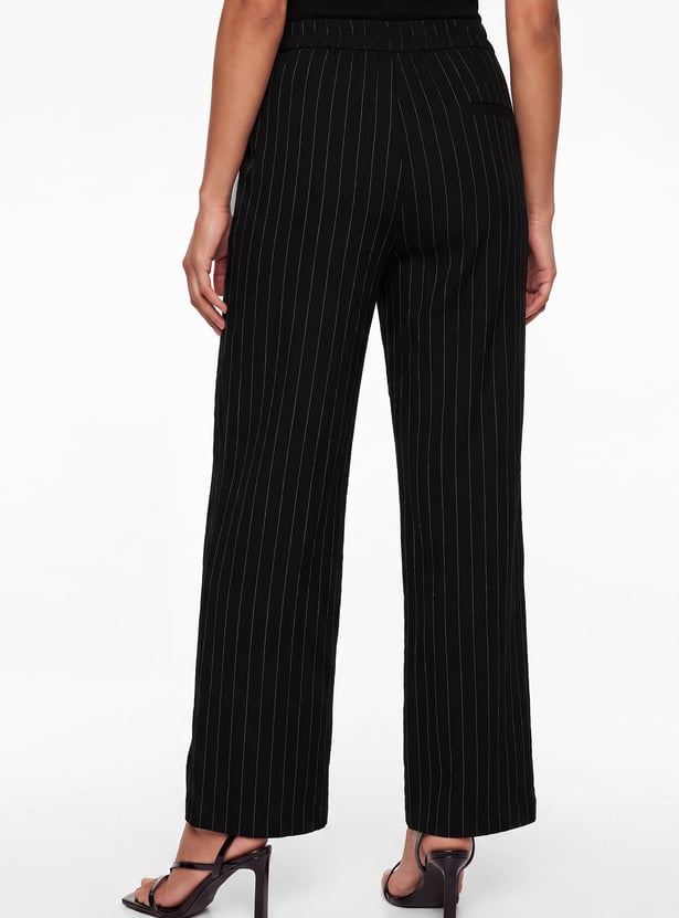 Women Striped Trousers