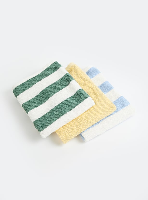 Women Striped Handkerchiefs - Pack of 3