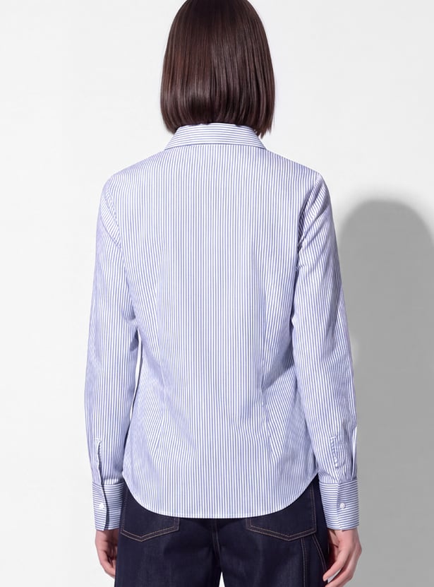 URB_N Women Striped Shirt