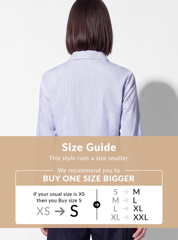 URB_N Women Striped Shirt