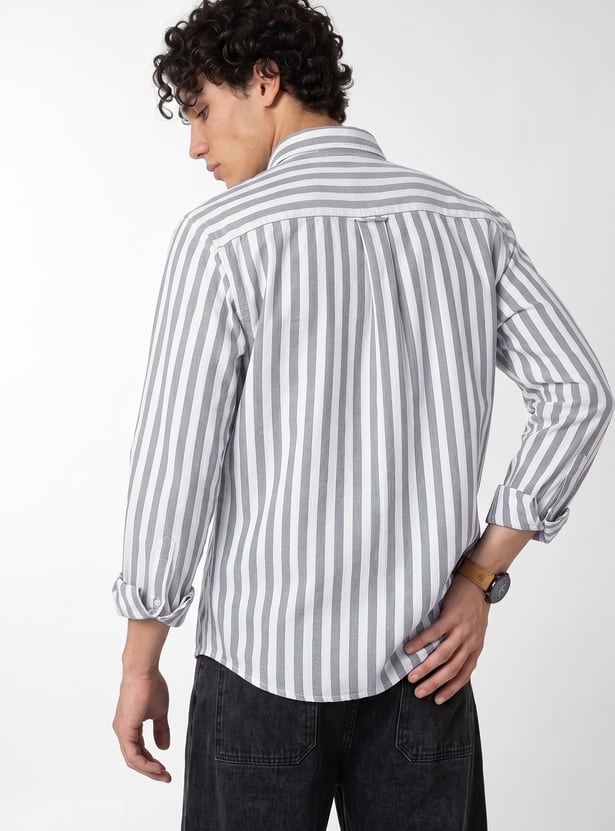 Men Striped Regular Fit Shirt