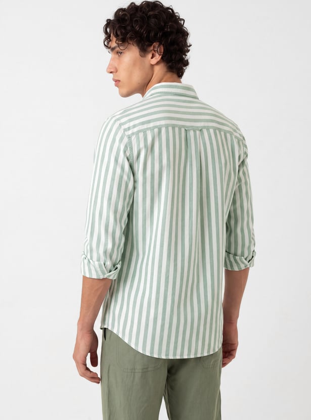 Men Striped Regular Fit Shirt