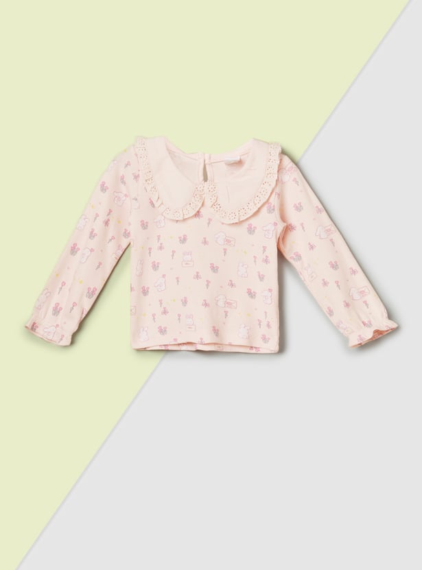 Girls Printed Tops - Pack of 2