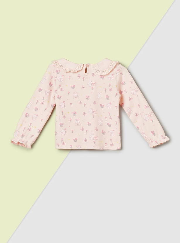 Girls Printed Tops - Pack of 2