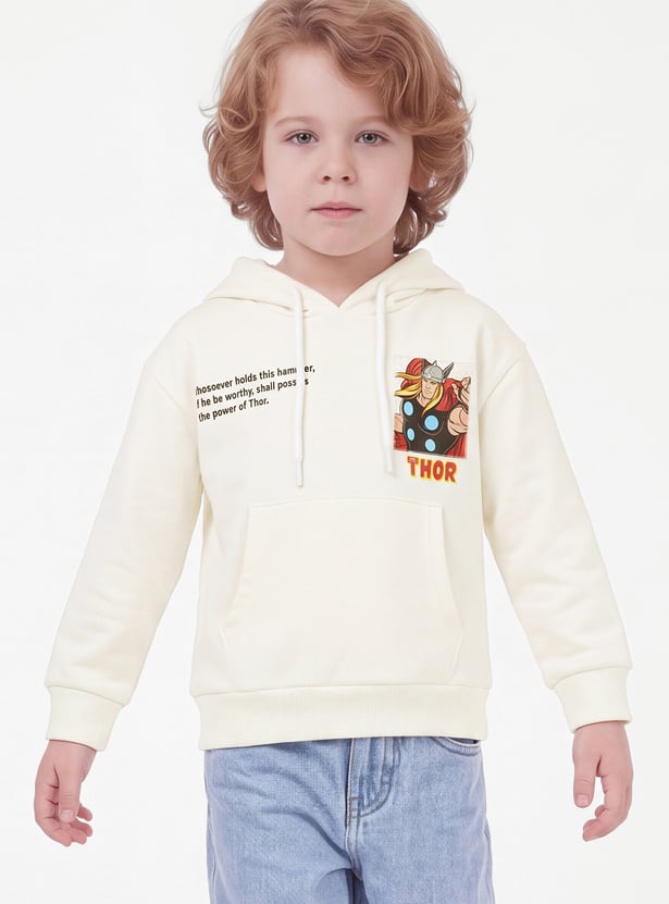 Boys Thor Printed Hoodie