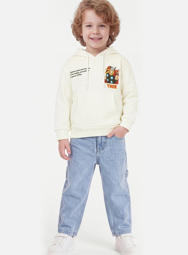 Boys Thor Printed Hoodie