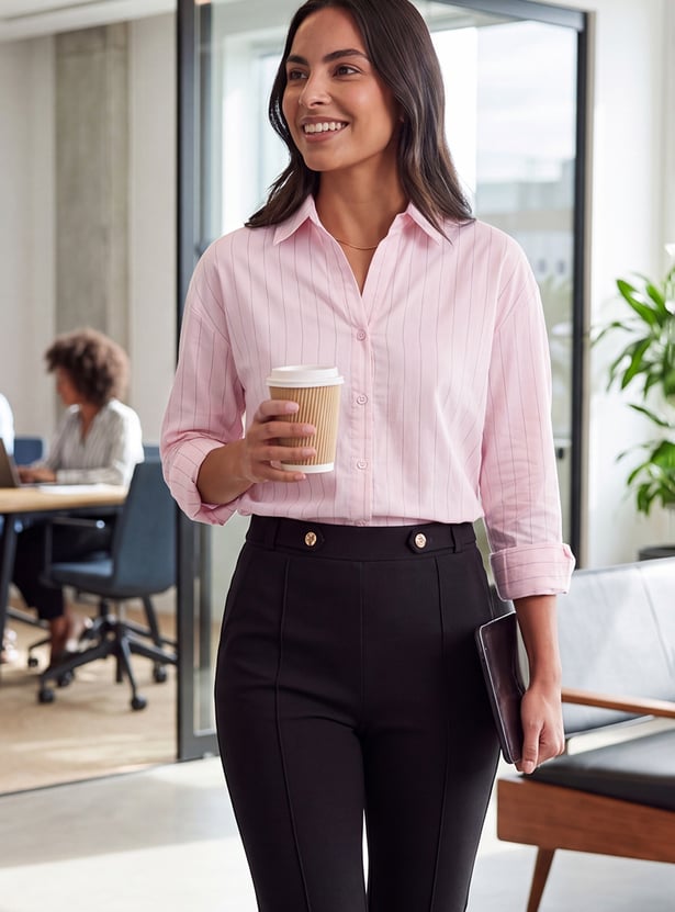 Women Striped Blouse