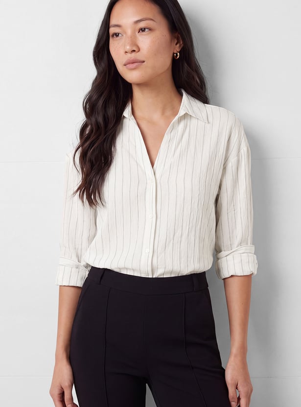 Women Striped Shirt