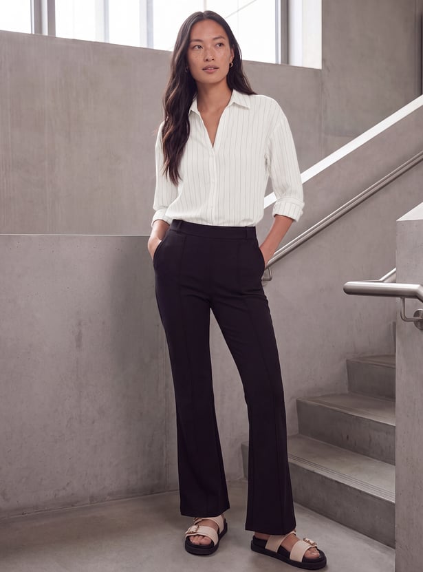 Women Striped Shirt
