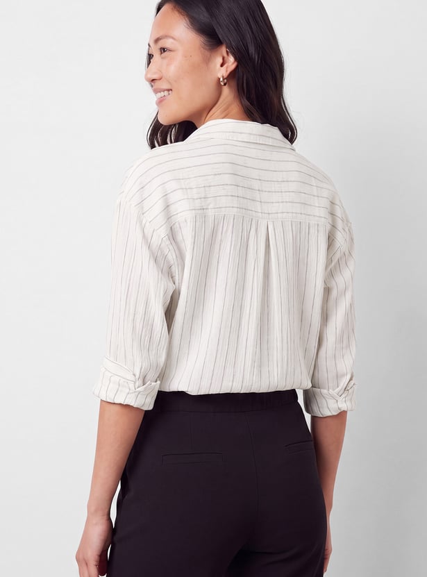 Women Striped Shirt