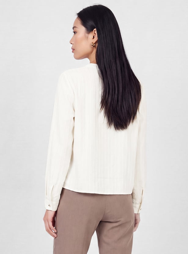 Women Textured Blouse