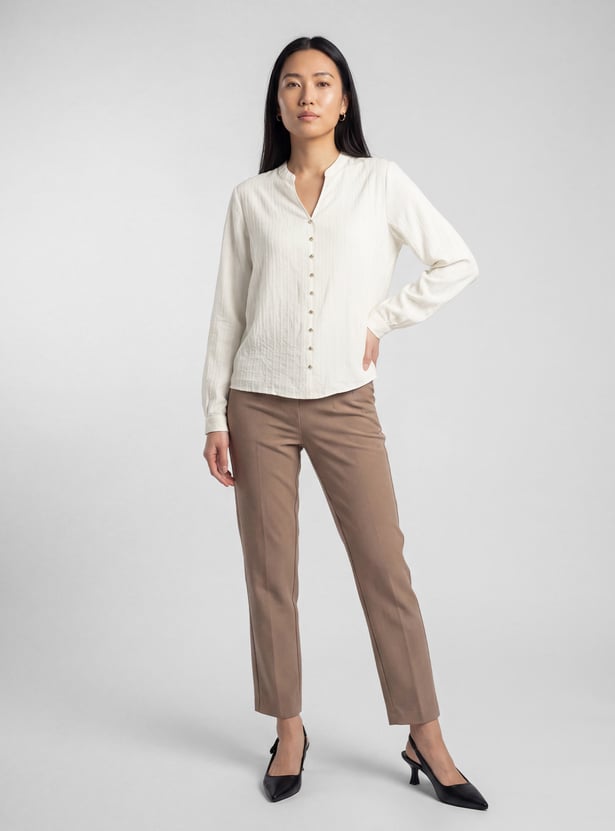 Women Textured Blouse