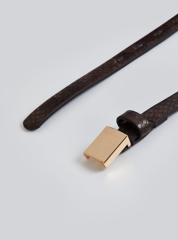 Women Textured Belt