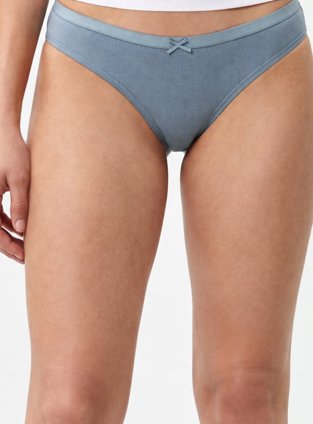 Women Printed Bikini Panties - Pack of 3
