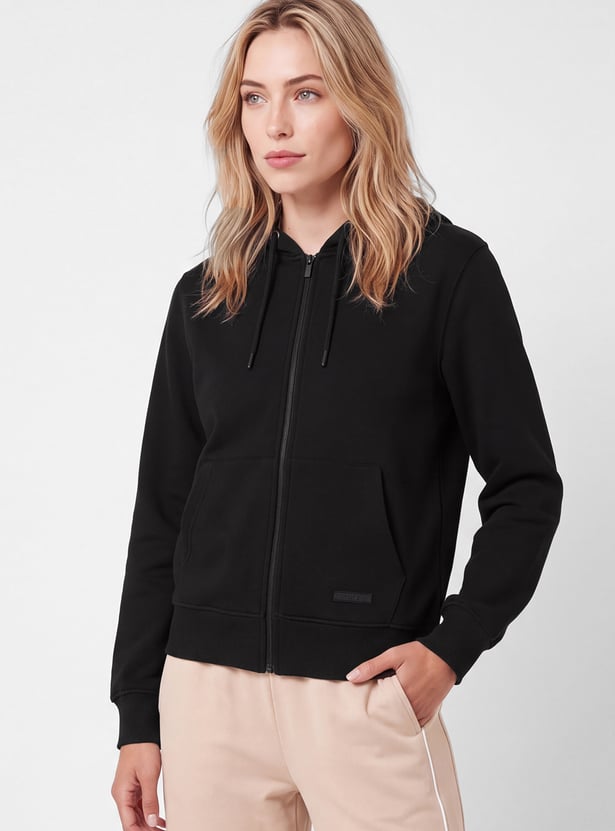 Women Athleisure Hooded Jacket