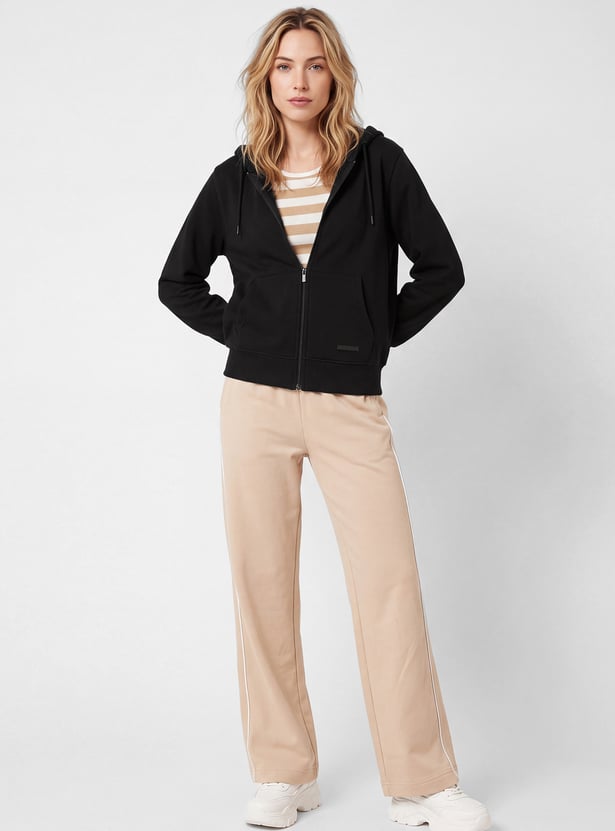 Women Athleisure Hooded Jacket