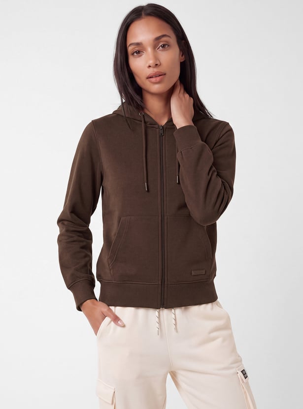 Women Athleisure Hooded Jacket