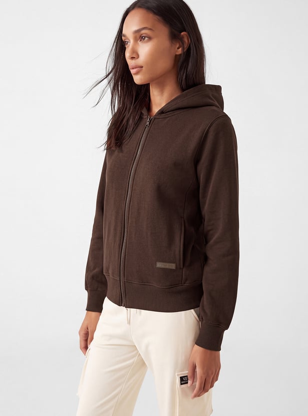 Women Athleisure Hooded Jacket