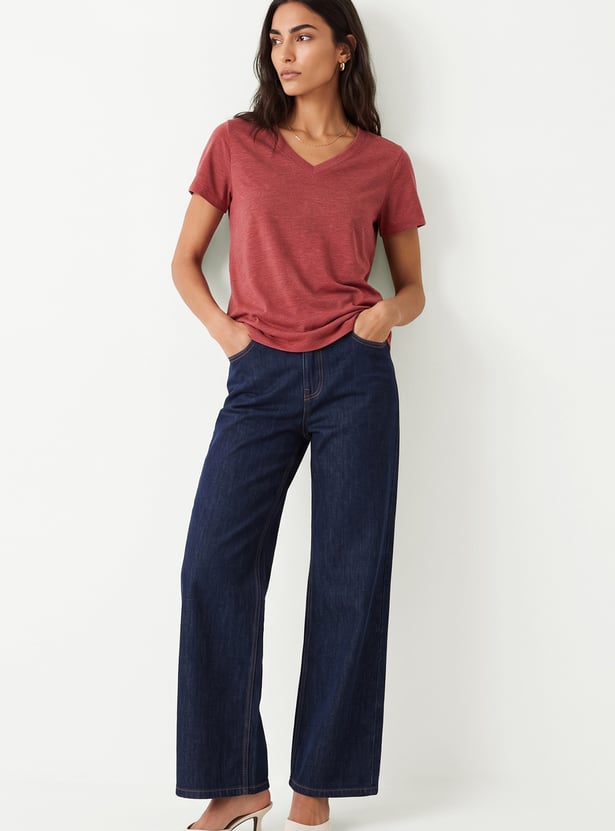 Women Solid T-shirt