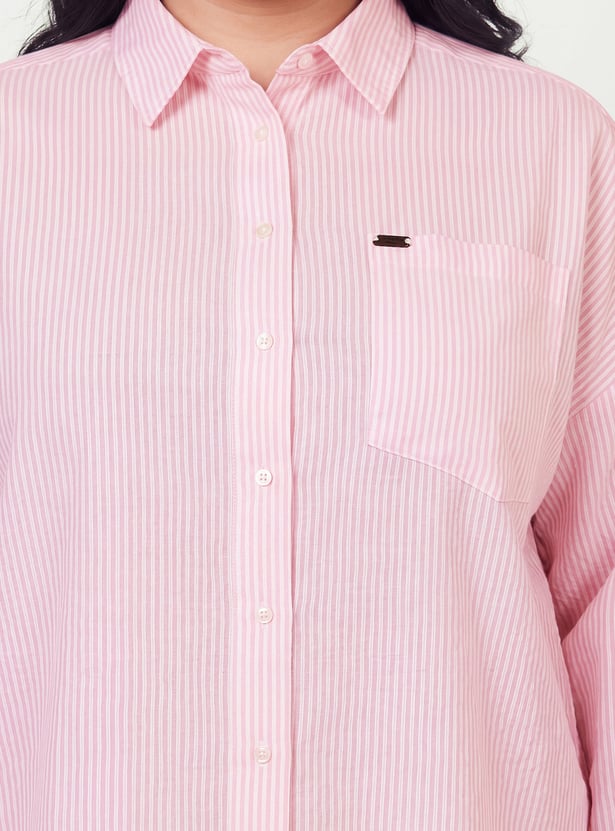 Women Striped Shirt