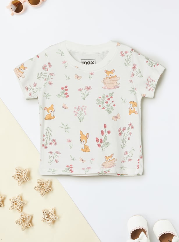 Girls Bambi Printed Sets