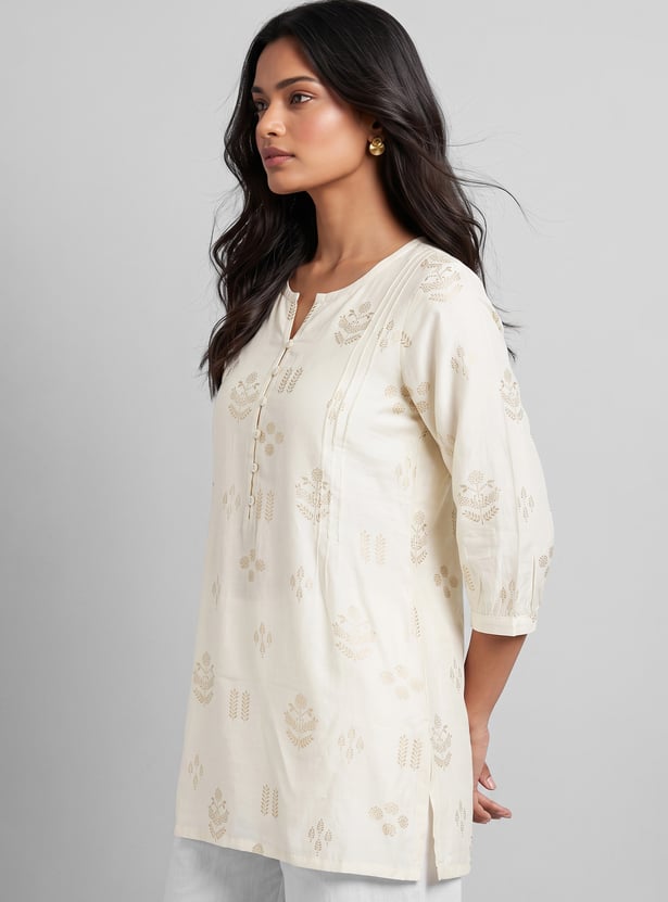 Women Printed Straight Kurti