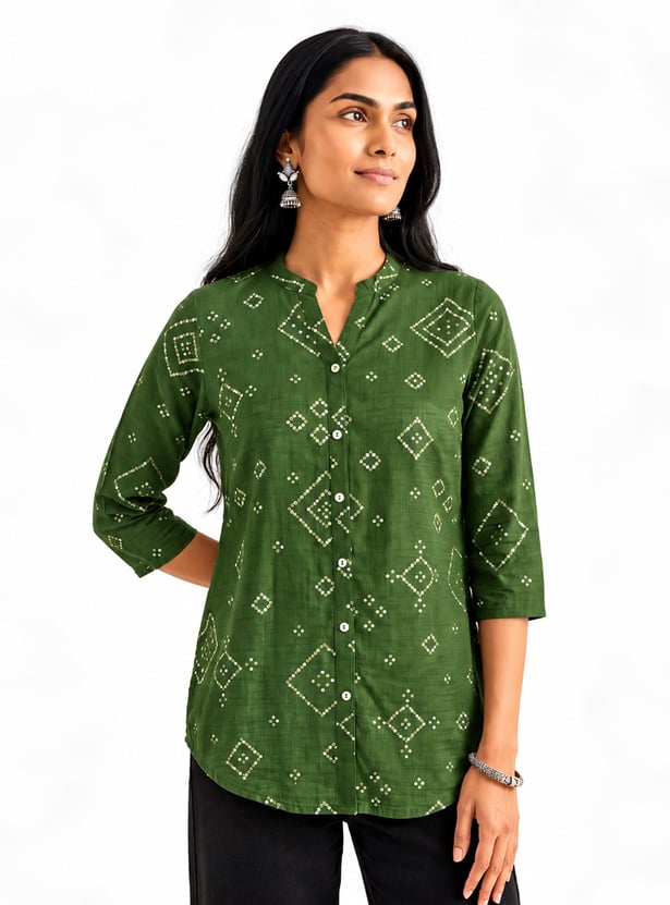 Women Printed Straight Kurti
