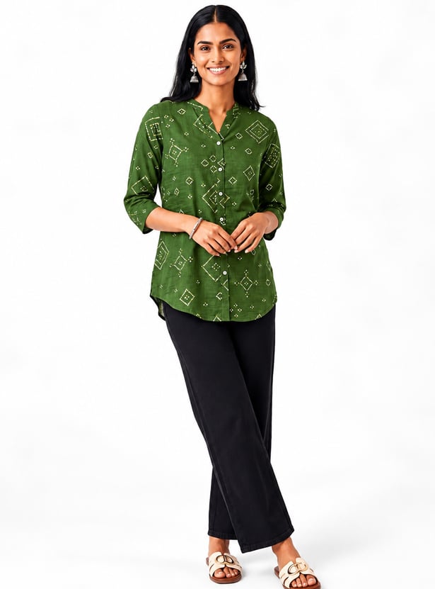 Women Printed Straight Kurti