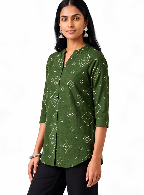 Women Printed Straight Kurti