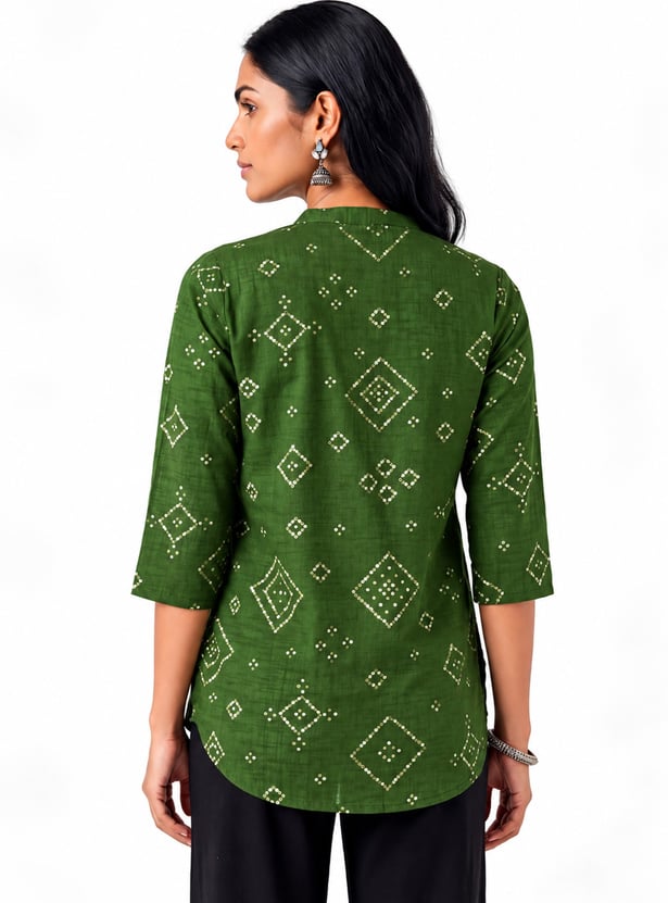 Women Printed Straight Kurti