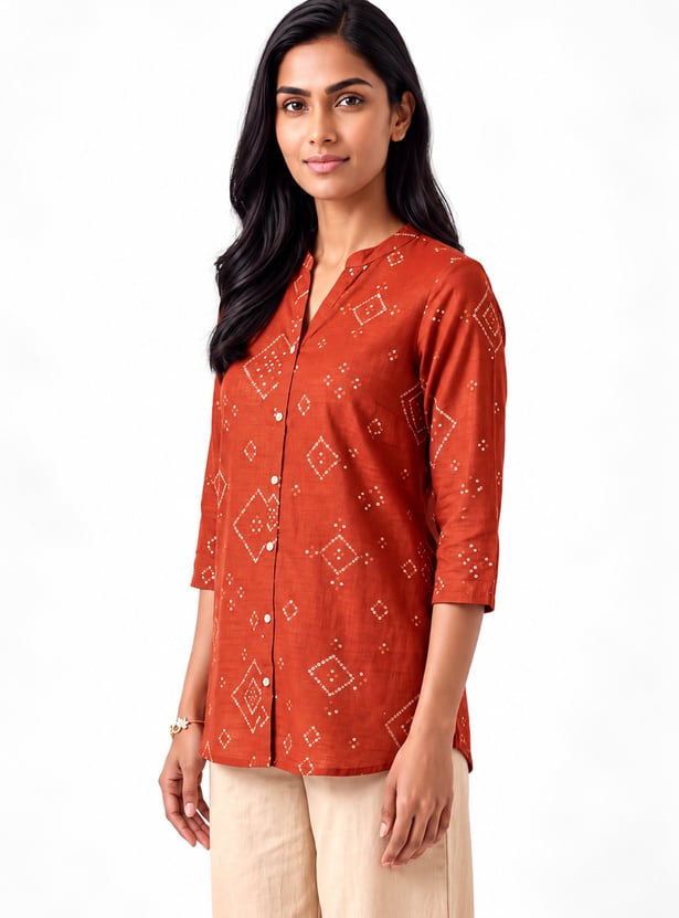 Women Printed Straight Kurti