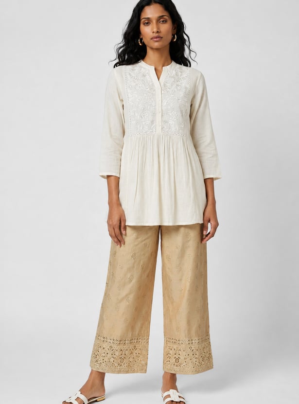 Women Foil Printed Palazzos