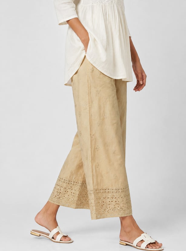 Women Foil Printed Palazzos