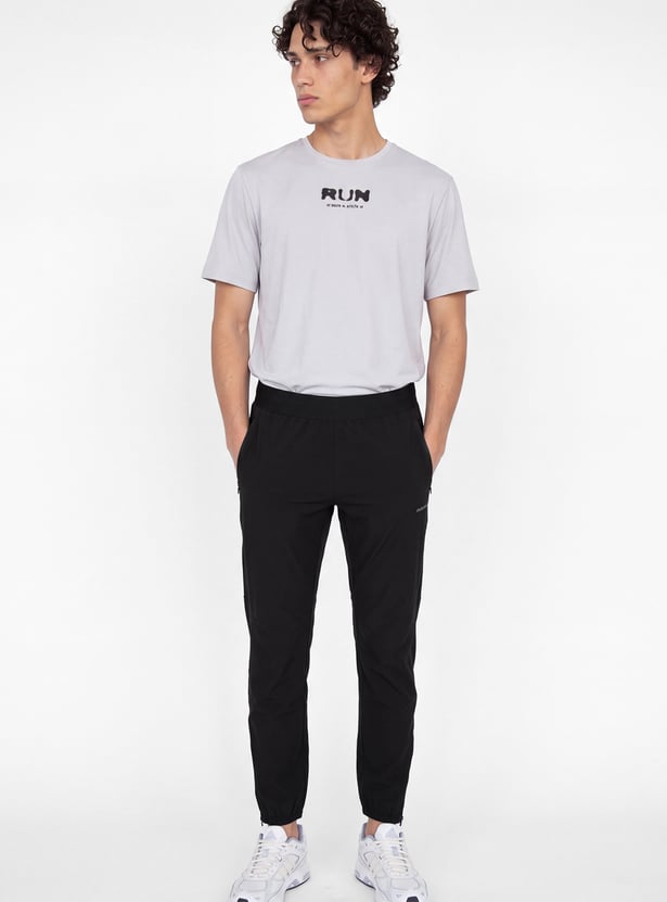 Men Solid Sports Joggers