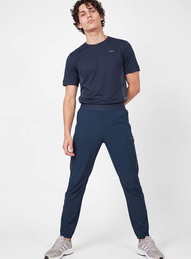 Men Solid Sports Joggers