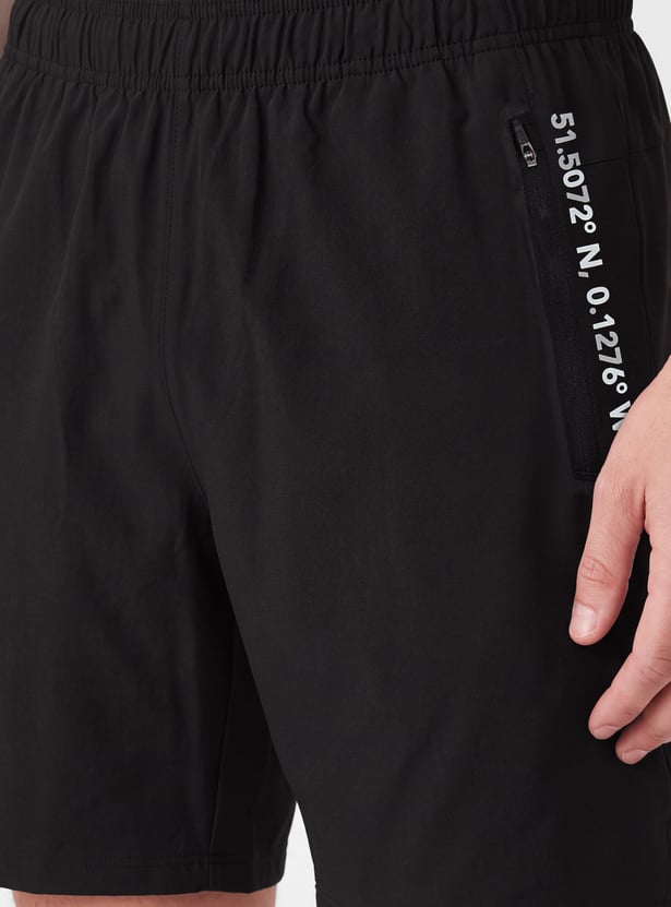 Men Regular-Fit Sports Shorts