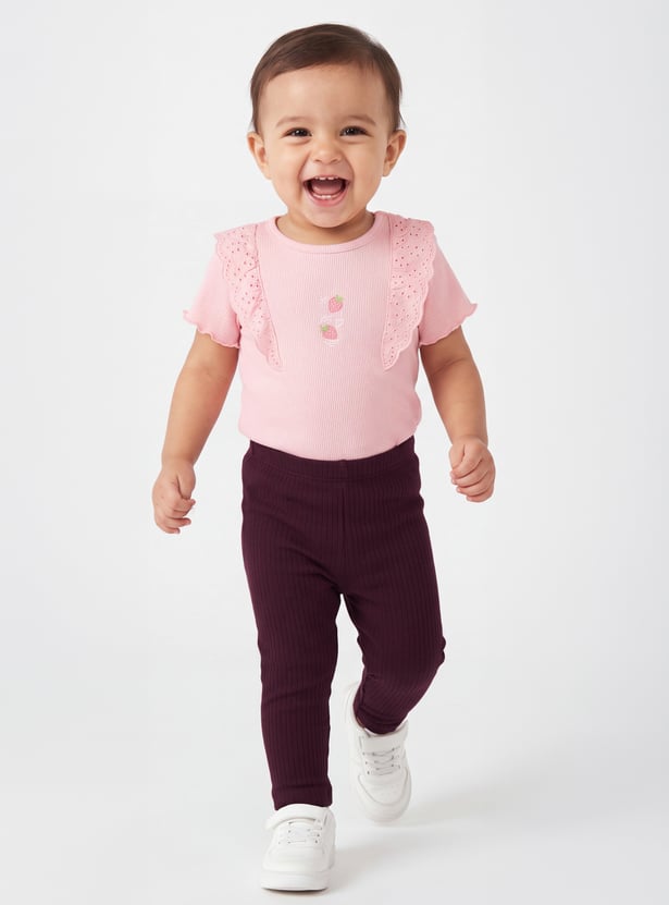 Girls Assorted Leggings - Pack of 2