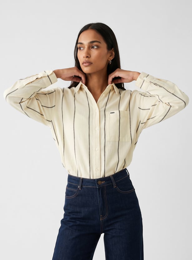 Women Striped Shirt