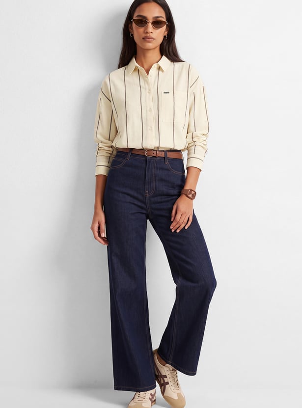 Women Striped Shirt