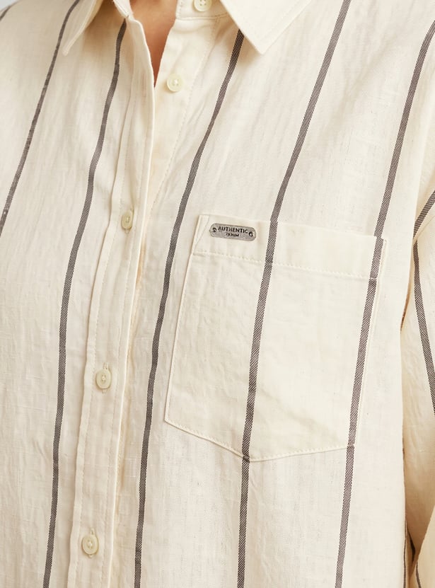 Women Striped Shirt